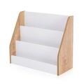 Corp biblioteca, Tuvalle, Tuvalle 055, 29x59x70 cm, PAL, Stejar Safir / Alb