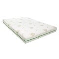 Pachet saltea Bedora Confort Relax Aloe Vera 90 x 190 cm + pilota + perna, spuma memory