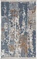 Covor Eko rezistent, NK 02 - Beige, Blue, 100% poliester,  75 x 200 cm