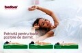 Pachet  2in1, saltea Vitality 80x200 cm si topper memory Minty