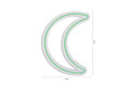 Decoratiune luminoasa LED, Crescent, Benzi flexibile de neon, DC 12 V, Verde