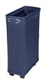 Cos pentru rufe, Wenko, Corno Navy, 43 L, poliester/polipropilena, bleumarin