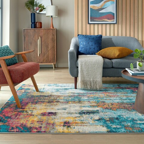 Covor Abstraction Multi, Flair Rugs, 160x230 cm, polipropilena, multicolor