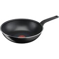 Tigaie Wok, Tefal, Simply Clean, 28 cm Ø, aluminiu