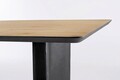 Masa dining Stanwood, Bizzotto, 190 x 90 x 77 cm, MDF/furnir din lemn de frasin