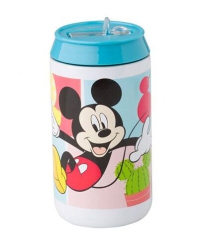 Cutie termos Mickey Mouse, Disney, 300 ml, inox, multicolor