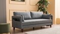 Canapea extensibila Comfort Sofa, Balcab Home, gri