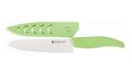 Cutit ceramic decojire Fusion, Ambition, 7.5 cm, cu teaca, verde