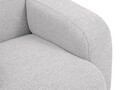 Fotoliu, Molino-101, Micadoni Home, 105x95x72 cm, tesatura boucle, gri deschis