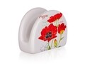 Suport pentru servetele Red Poppy, Banquet, 10x4x8 cm, ceramica