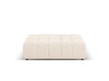 Taburet, Jennifer-140, Micadoni Home, 102x80x40 cm, tesatura chenille din poliester, bej deschis