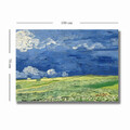 Tablou decorativ, 70100VANGOGH011, Canvas , Lemn, Multicolor