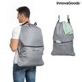 Cos de rufe tip rucsac, Clepac InnovaGoods, cu fixare pe usa, 50x75 cm, nailon/poliester Oxford