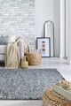 Covor Minerals Dark Grey, Flair Rugs, 120x170 cm, lana/poliester, gri inchis