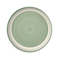 Platou pentru servire, Villeroy & Boch, Clever Cooking, Ø 26 cm, portelan premium, pictat manual, verde