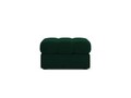 Taburet, Justin, Micadoni Home, BL, 60x60x38 cm, catifea, verde bottle