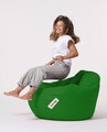 Fotoliu puf, Bean Bag, Ferndale Premium XXL, 115 x 130 cm, poliester impermeabil, verde