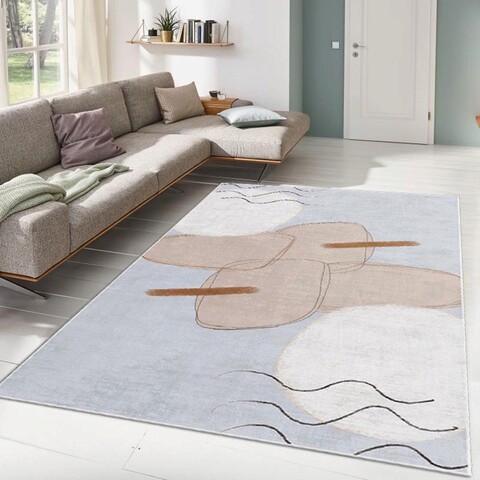 Covor, ALHO CARPET-30A , 80x140 cm, Poliester, Multicolor