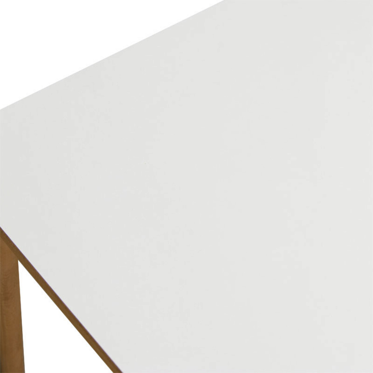 Masa pentru copii Jerry, Pakoworld, 50x50x43 cm, PAL melaminat, alb/natural