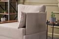 Fotoliu Fly Armchair Right, Balcab Home, 100x80x75 cm, lemn, crem