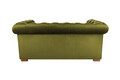 Canapea Oxford Chesterfield, 93x183x75 cm, 2 locuri, Olive