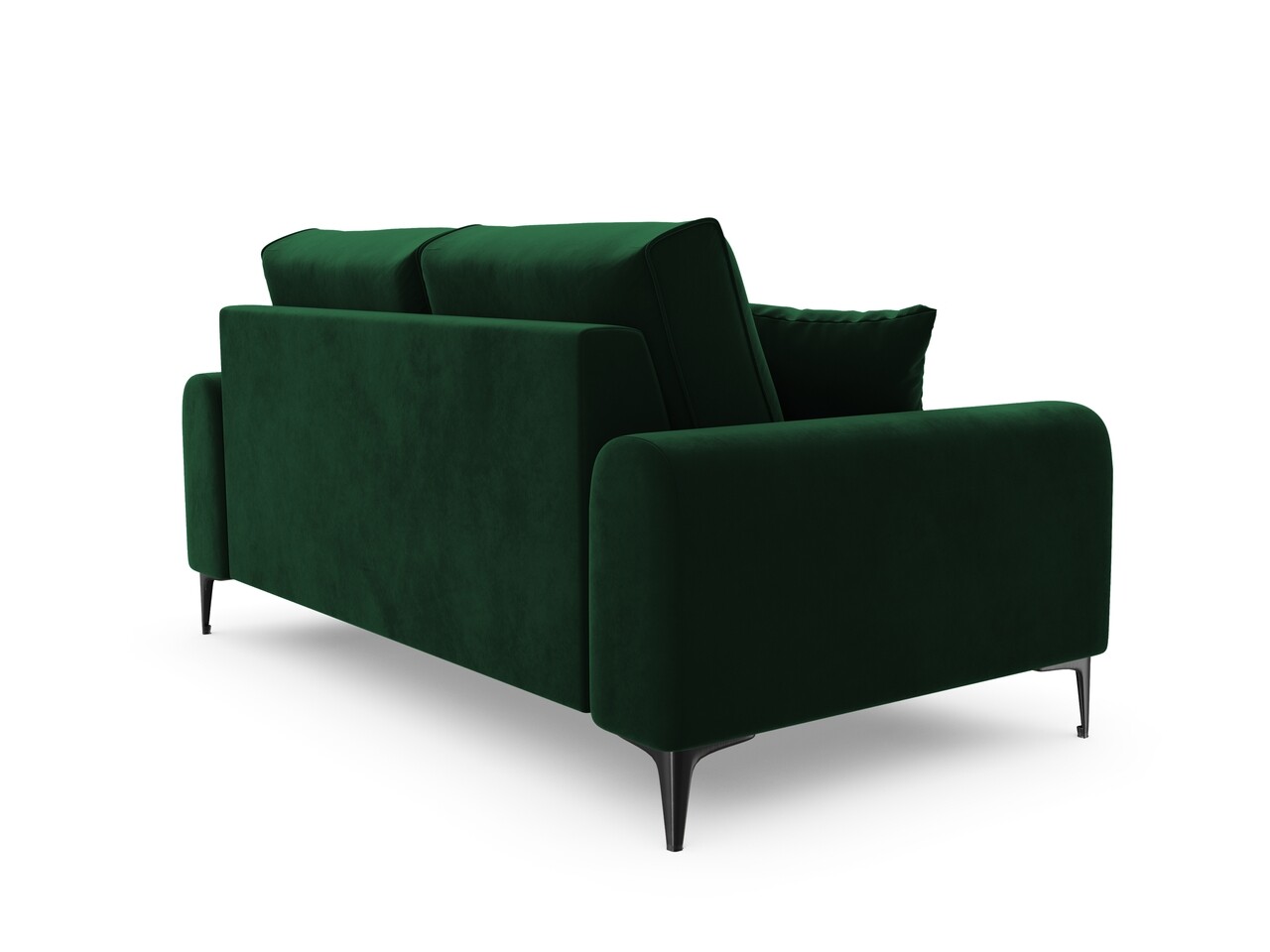 Canapea, Madara, Mazzini Sofas, 2 locuri, 172x102x90 cm, catifea, verde bottle - 2 | YEO