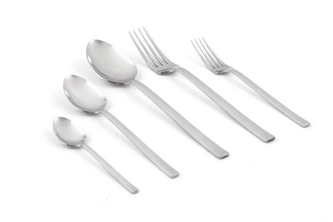 Set tacamuri, Dynasty, 960DYN1712, Inox  ,  Lingura 20.8 cm, Argintiu