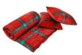 Set Alcam cocolino, 2 perne 50x70 cm si pilota matlasata 200x220 cm, Xmas Fleece