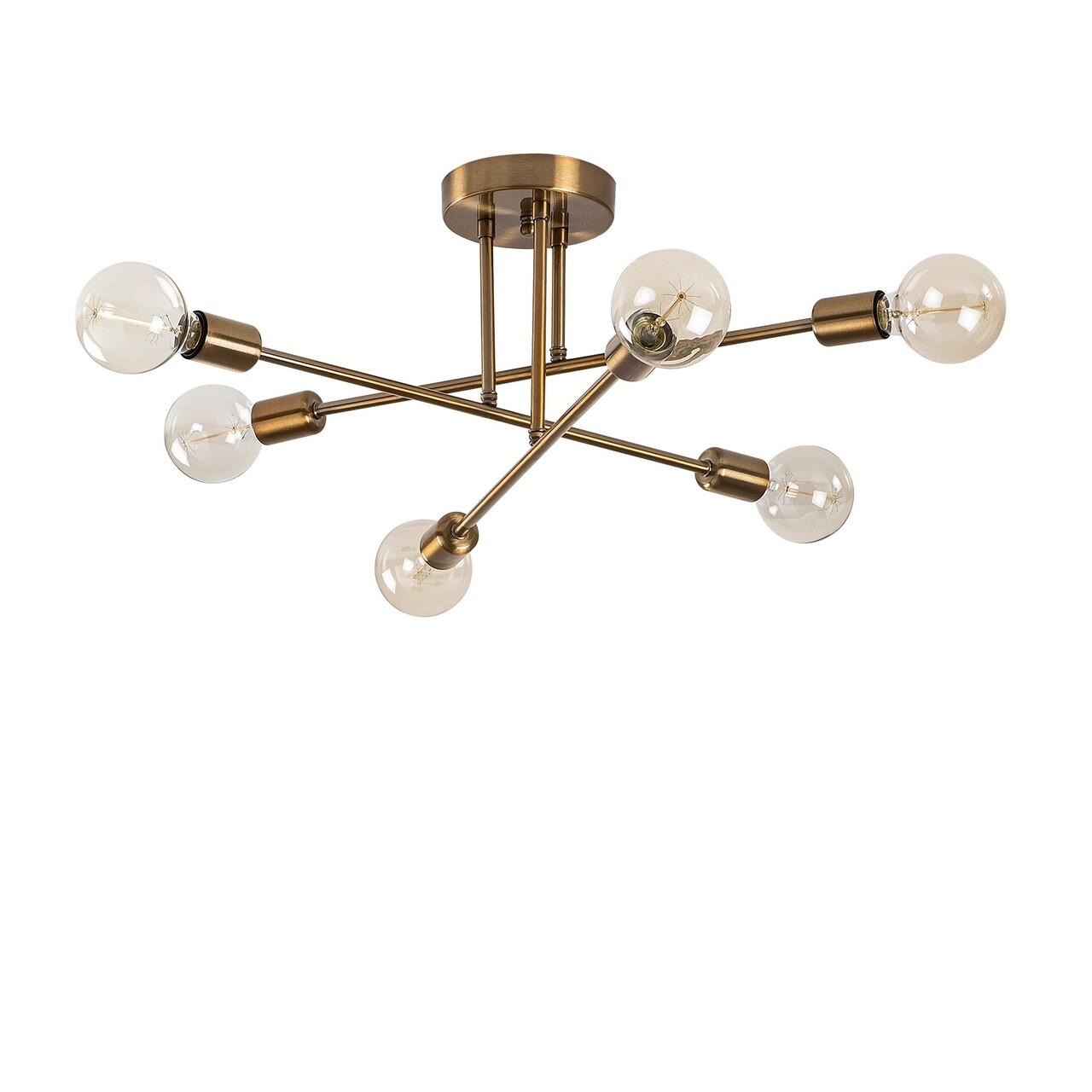 Candelabru, Nitid, Flower - 176, E27, 60 W, metal - 2 | YEO