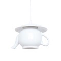 Pendul Happy tea pot, Deco Republic, E27, 1x60W, ceramica, ceainic + farfurie, alb