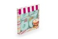 Forma de copt pentru gogosi, Bright Donut, Tri-Coastal Design, 17.8 x 17.8 cm, silicon