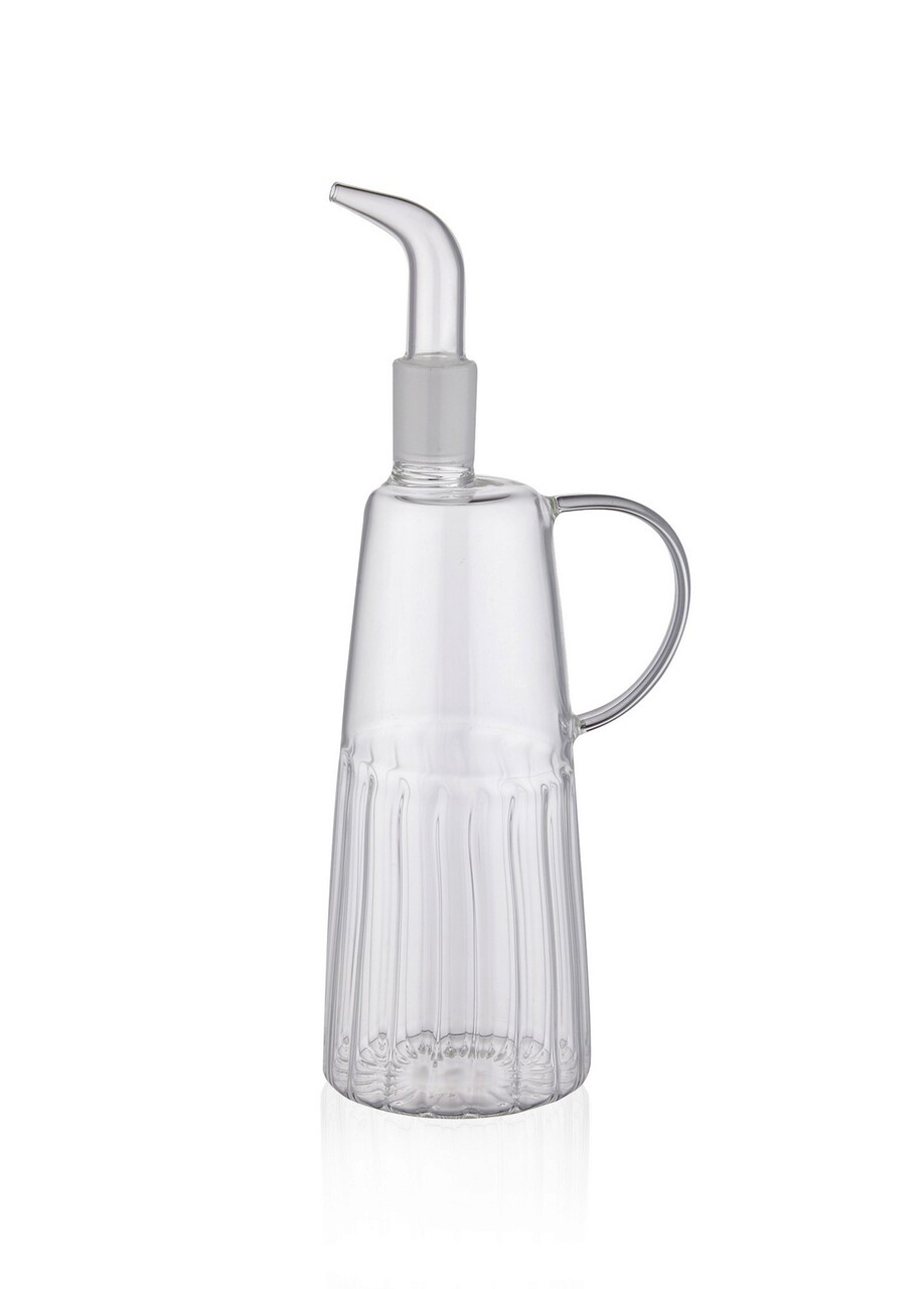 Dozator pentru ulei, Mia - Kitchenware, 280TMA1962, Sticla , 10x8x24 cm, 500 ml, Transparent - 1 | YEO