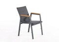 Scaun de gradina, Divona, Poseidon Chair , 61x85x65 cm, Antracit