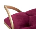 Bancheta Glam Luxy, Mauro Ferretti, 103x43x47 cm, catifea, bordo