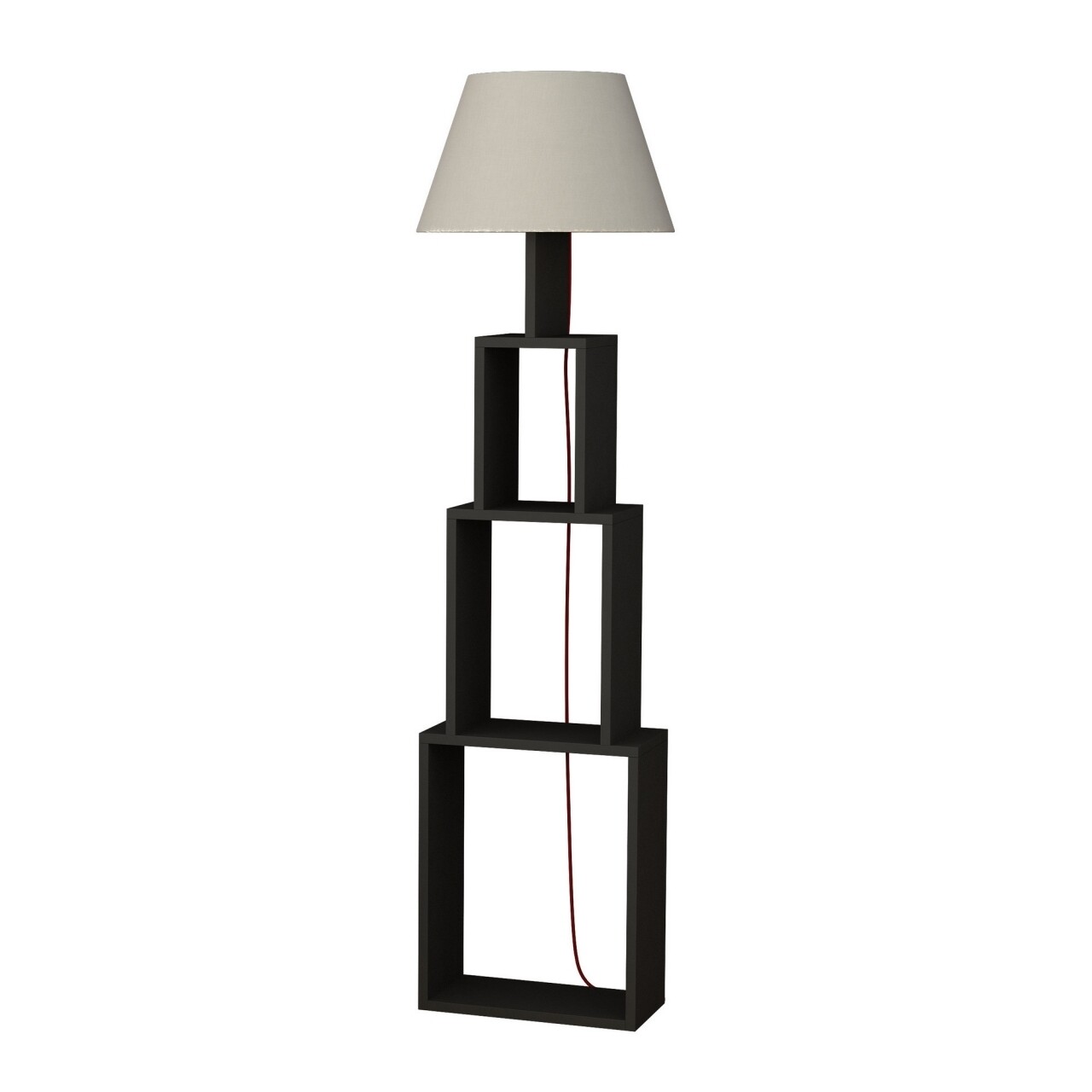 Lampadar Tower, Homitis, 45x45x168 cm, antracit/bej - 2 | YEO