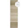 Covor Elton Stripe Wash Green, Flair Rugs, 60x240 cm, polipropilena/poliester, verde