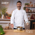 Oala cu capac 3.3 L, ORIGINI by Chef Nicolai Tand, Cooking by Heinner, 20x11 cm, inox/sticla termorezistenta, argintiu