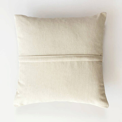 Husa de perna, Gordion Punch Pillow Cover, 43x43 cm, Material: 20% in, 80% poliester, Roșu / Gri / Turcoaz