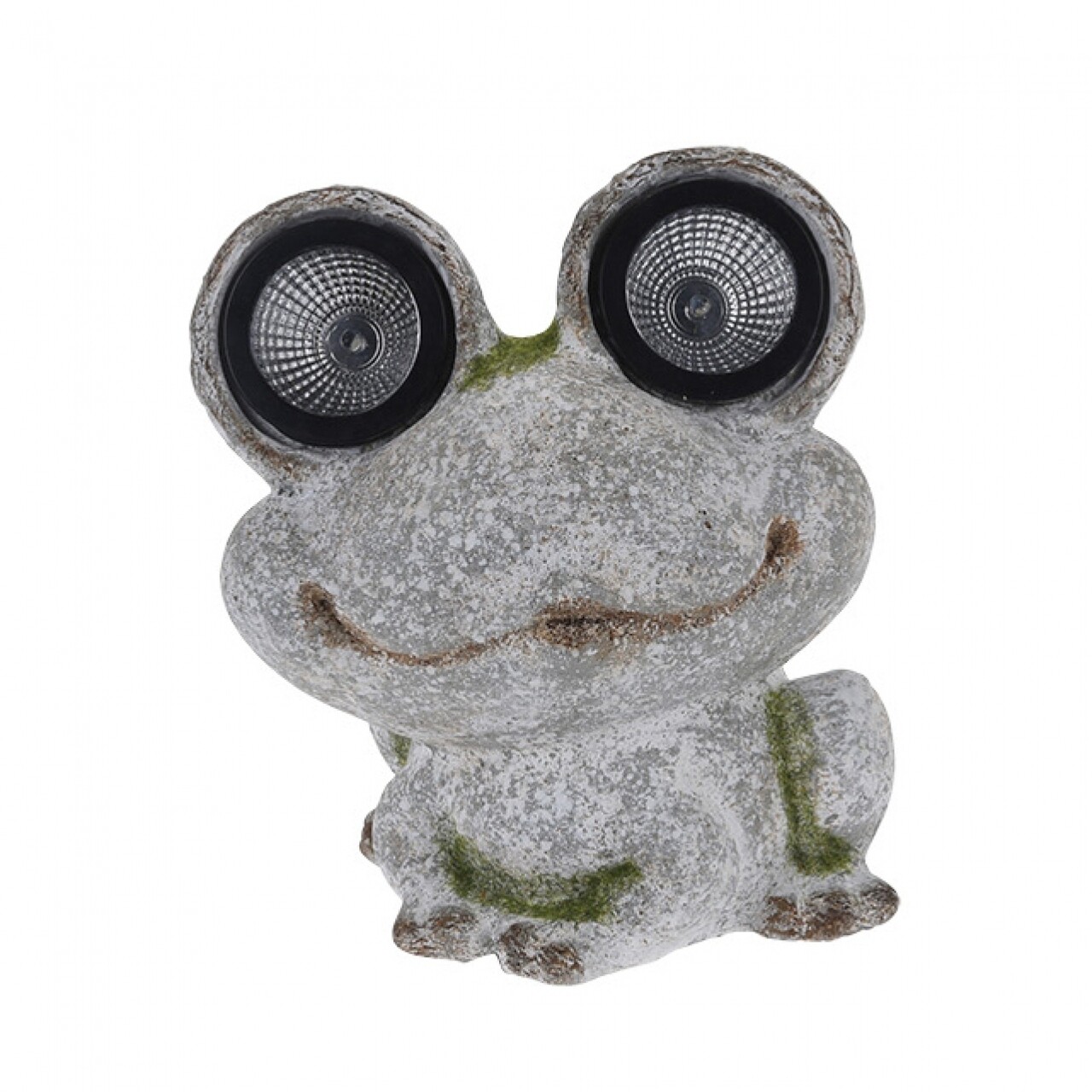 Lampa solara de gradina din ceramica Frog