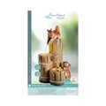 Fantana decorativa Squirrels, Decoris, 32x30x58 cm,