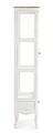 Vitrina Justine, Bizzotto, 49 x 39 x 160 cm, lemn de paulownia