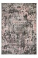 Covor Wonderlust, Flair Rugs, 80x150 cm, polipropilena, gri/roz