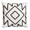 Set perne decorative	, Ethnic Pillow Set With İnsert, Bumbac, Maro