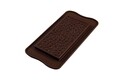 Forma de copt din silicon Love Choco Bar, Silikomart Easy Choco, 15.5 x 7.6 cm