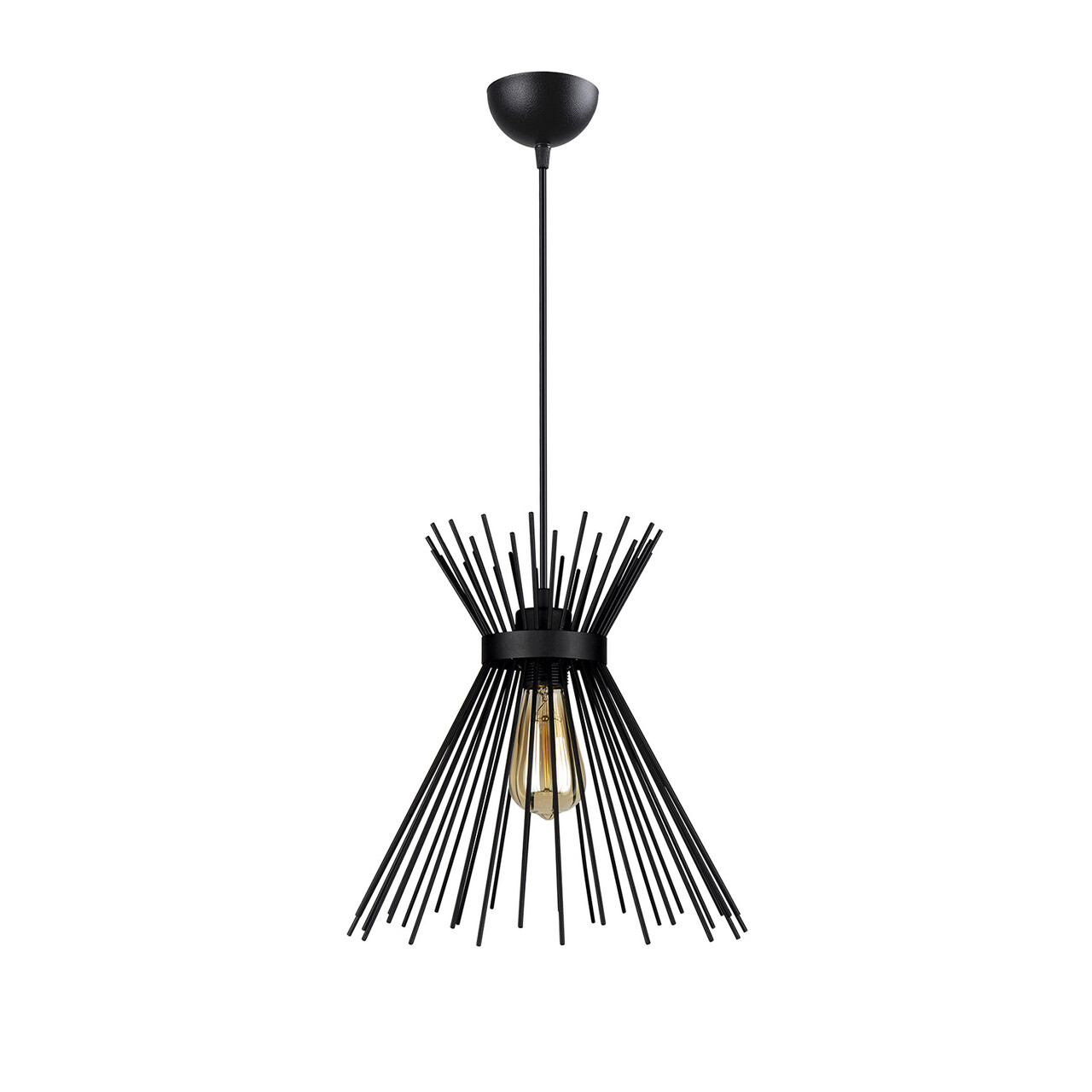 Lustra, Squid Lighting, Izmir, 34 x 34 x 131 cm, fier, negru