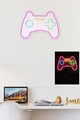 Decoratiune luminoasa LED, Play Station Gaming Controller, Benzi flexibile de neon, DC 12 V, Multicolor