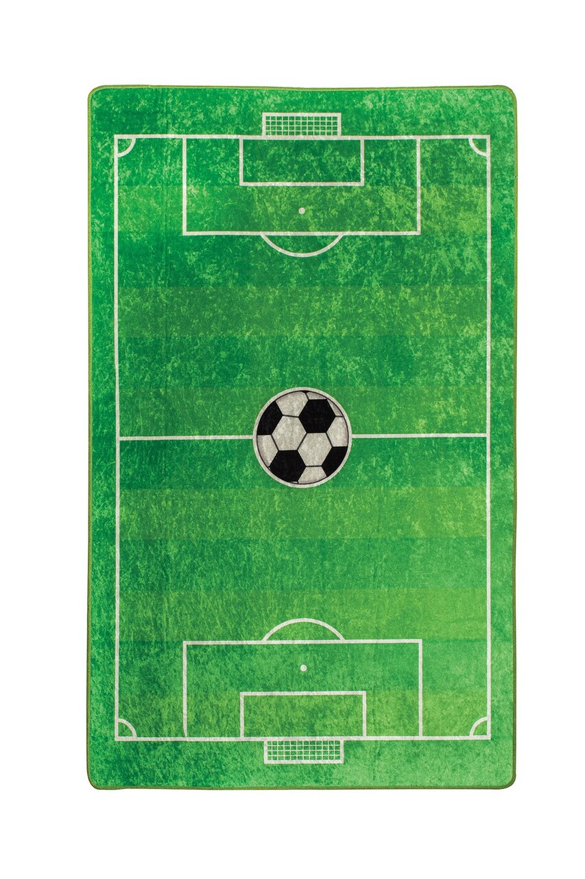 Covor, Football , 100x160 cm, Catifea, Multicolor - 1 | YEO