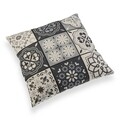 Perna decorativa Mosaic Grey, Versa, 45 x 45 cm, poliester