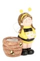 Decoratiune de gradina Apiary Girl, Bizzotto, 32 x 39.5 cm, magneziu