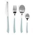 Set tacamuri 24 piese, Luigi Ferrero Norsk FR-2431CS, inox, albastru deschis